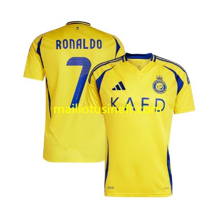 Maillot de Foot Al Nassr Cristiano Ronaldo 7 Domicile 2024-25 Maillot de Foot Al Nassr Cristiano Ronaldo 7 Domicile 2024-25